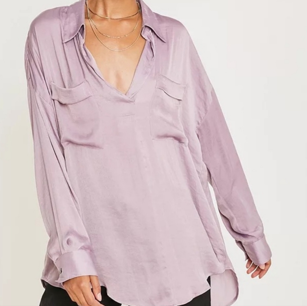 Free People Starry Dreams Pullover Blouse
